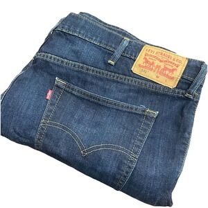 Levi Strauss & Co 541 Athletic Fit Dark Wash Denim Jeans Men Size‎ W44 L32
